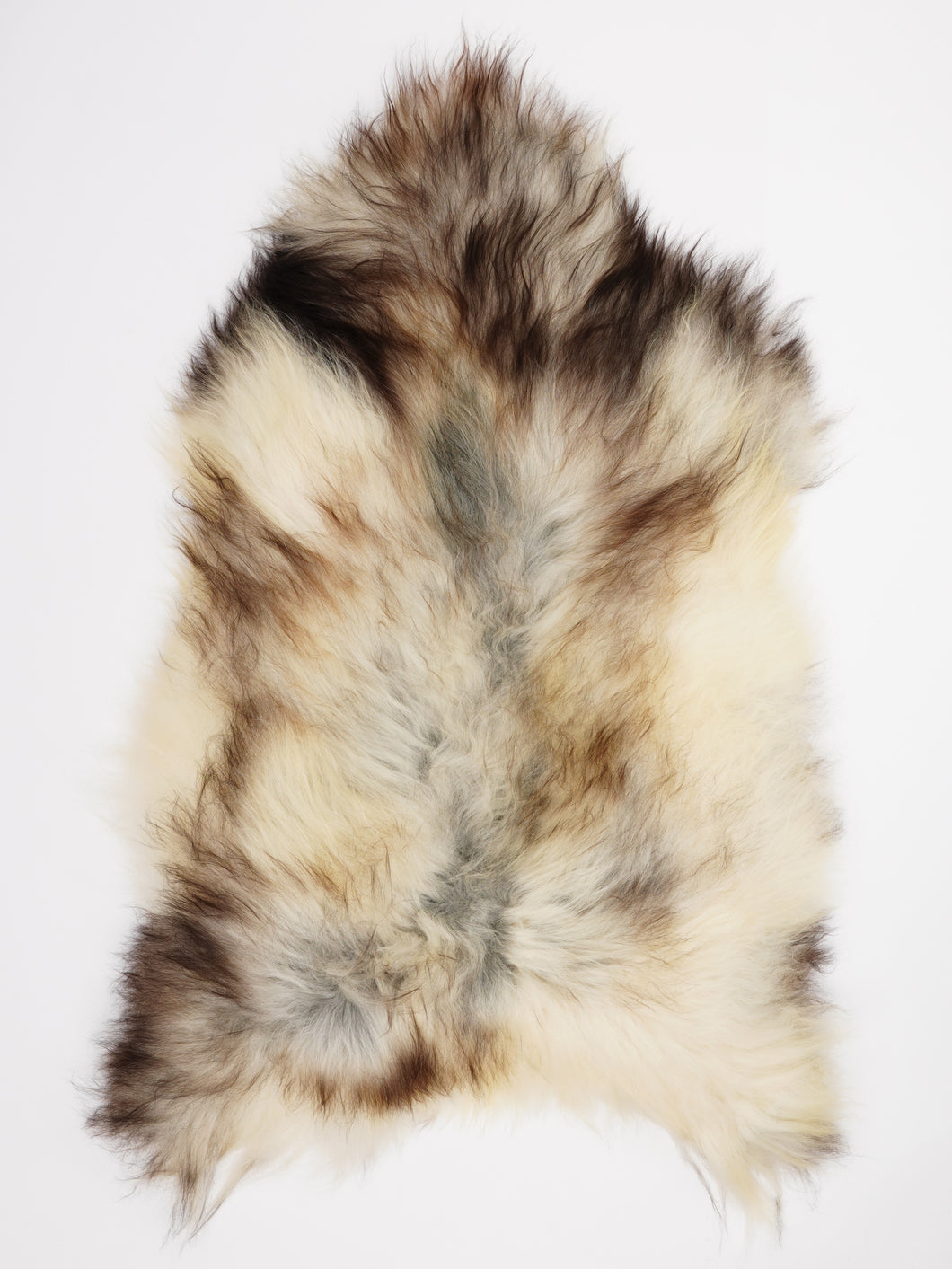 Pilkas islandiškas avikailis XL