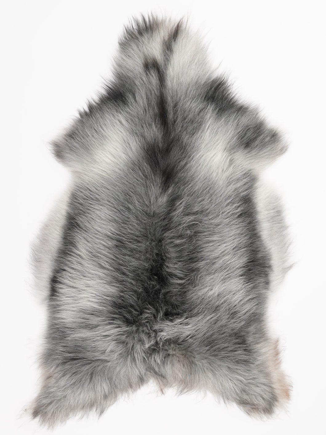 Pilkas islandiškas avikailis XL