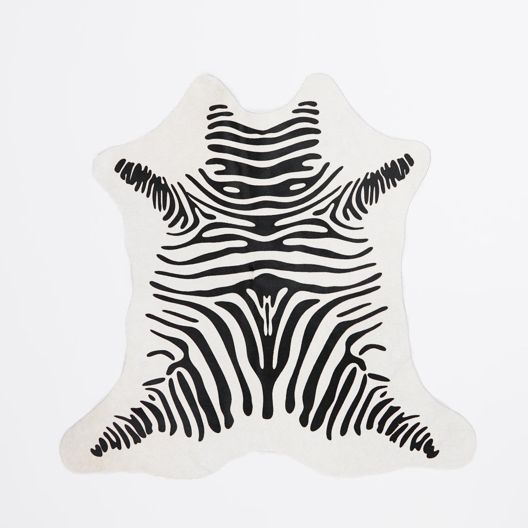 MINI zebro karvės kailis