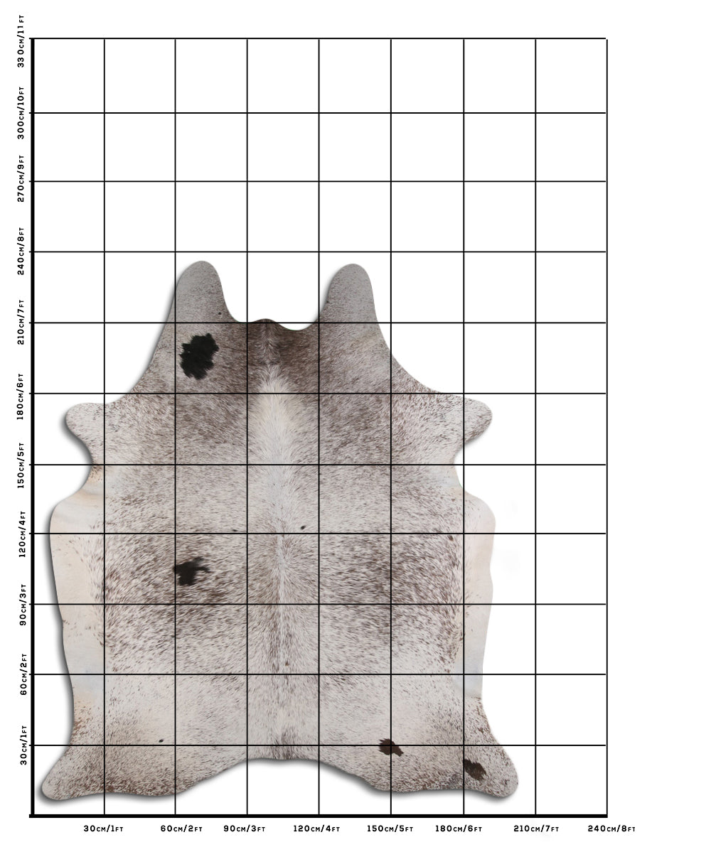 Salt and Pepper Exotická hovězí kůže XXL