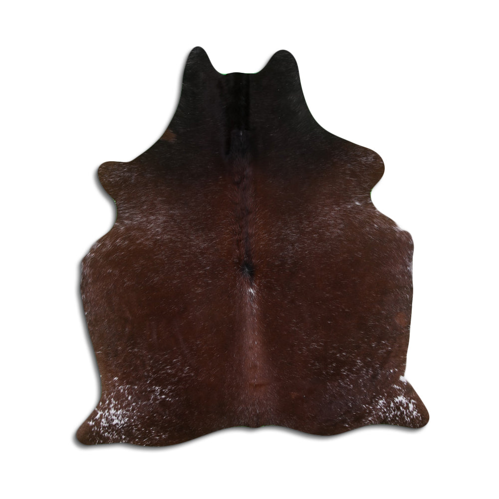 Hnědá hovězí kůže L